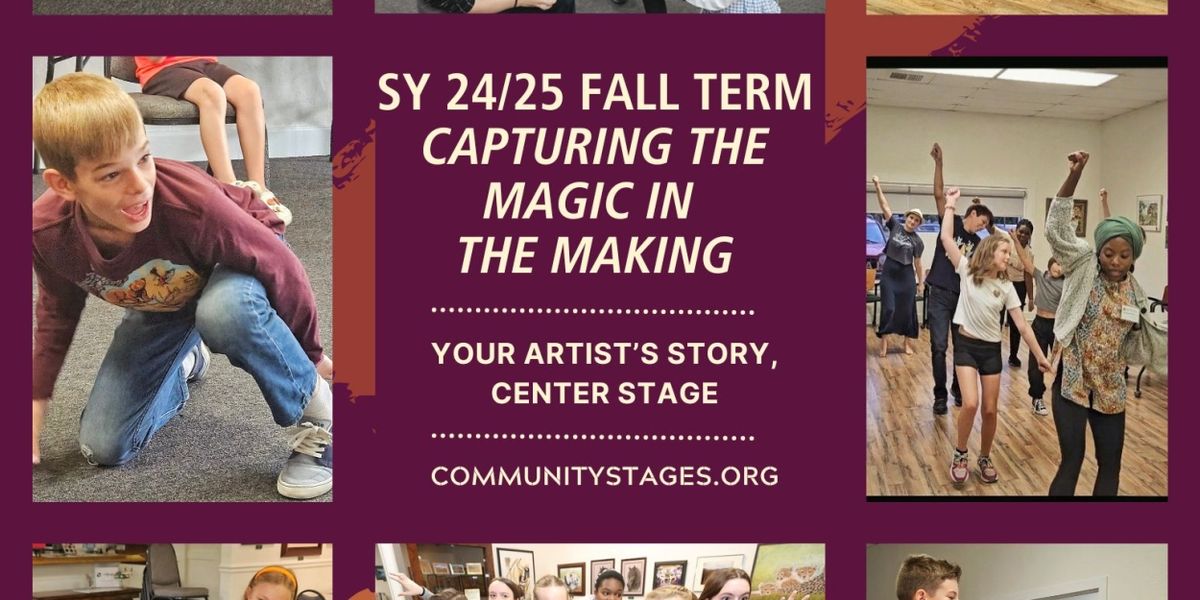 Community Stages New Term Starts This Week