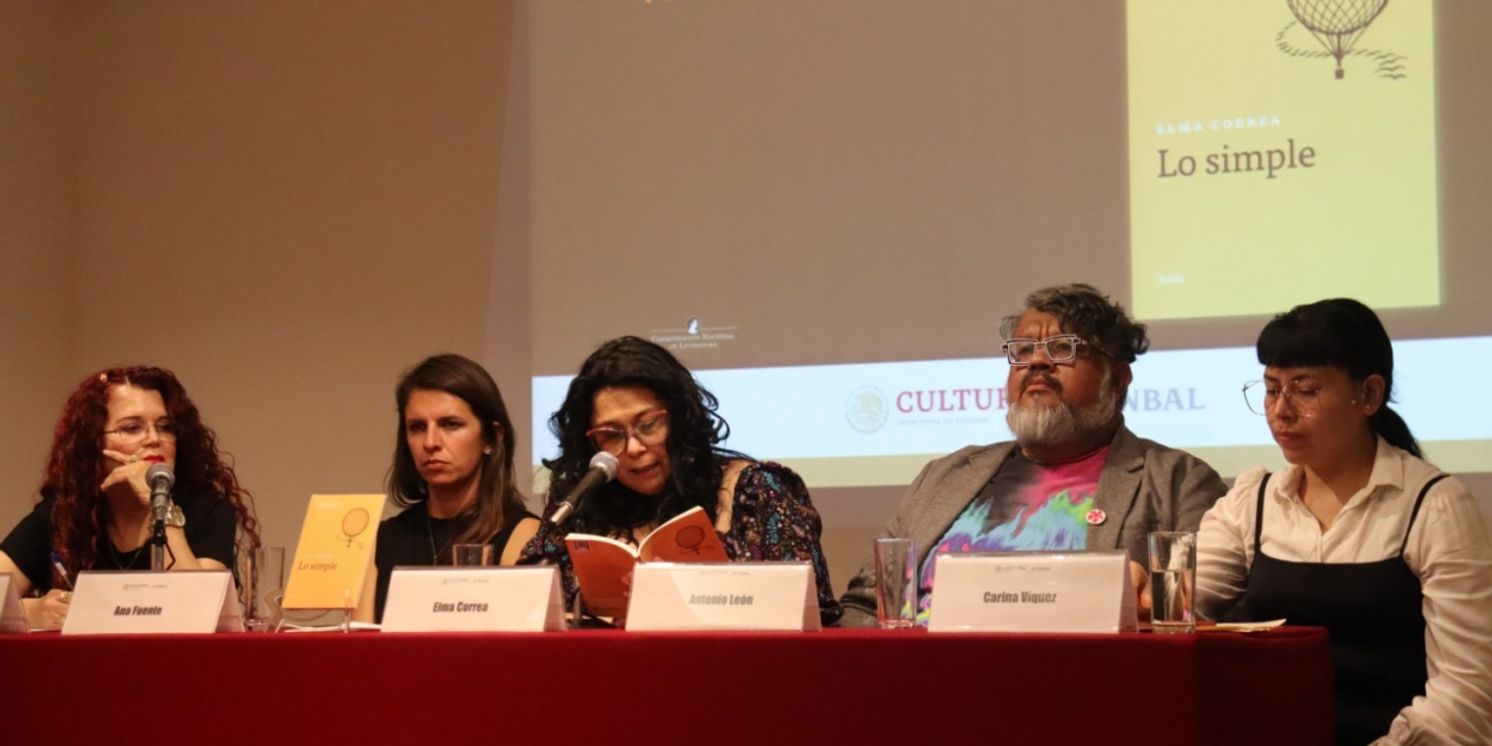 Comparte Elma Correa Su Obra Lo Simple, Premio Bellas Artes De Cuento San Luis Potosí Amparo Dávila 2022  Image