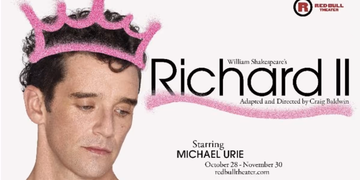 Complete Cast and Design Team Set for RICHARD II Starring Michael Urie