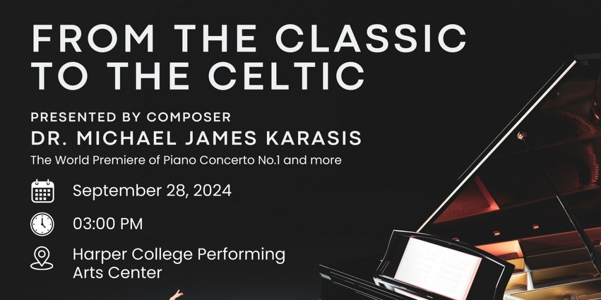 Composer Karasis to Bring Music/Dance Event to Harper College