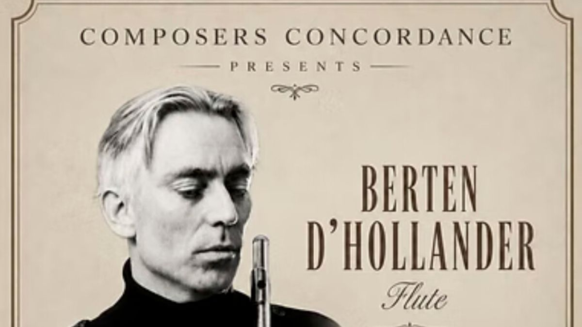 Composers Concordance Will Host Berten D'Hollander and Warren Nicholson