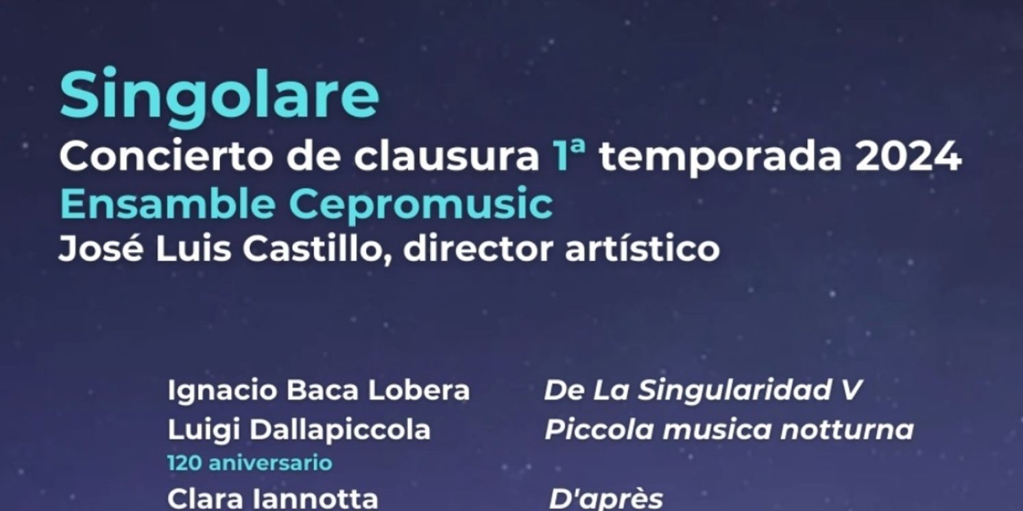 Con El Concierto Singolare, El Ensamble Cepromusic Concluye Su Primera Temporada 2024 En Bellas Artes  Image