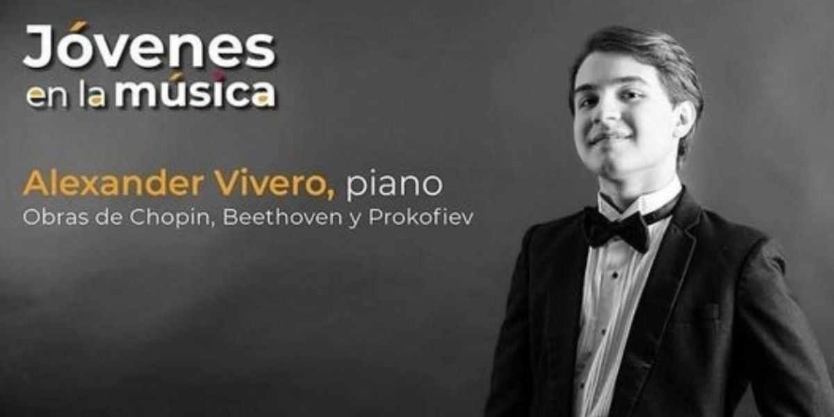 Con Obras De Chopin, Beethoven Y Prokófiev, El Pianista Alexander Vivero Ofrece Concierto En La Sala Manuel M. Ponce