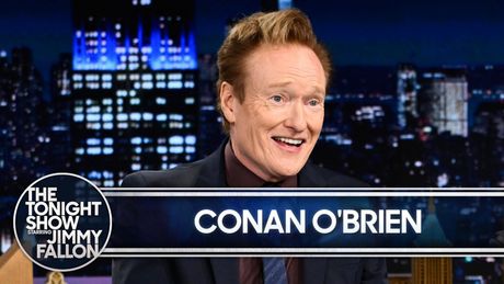Conan O'Brien Reveals Surprise Mick Jagger Phone Call, Talks Hair Rumors on Fallon Photo