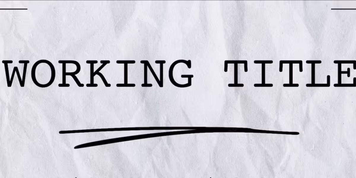 A Night Of Musical Theater By Riley Thomas WORKING TITLE To Play The Triad