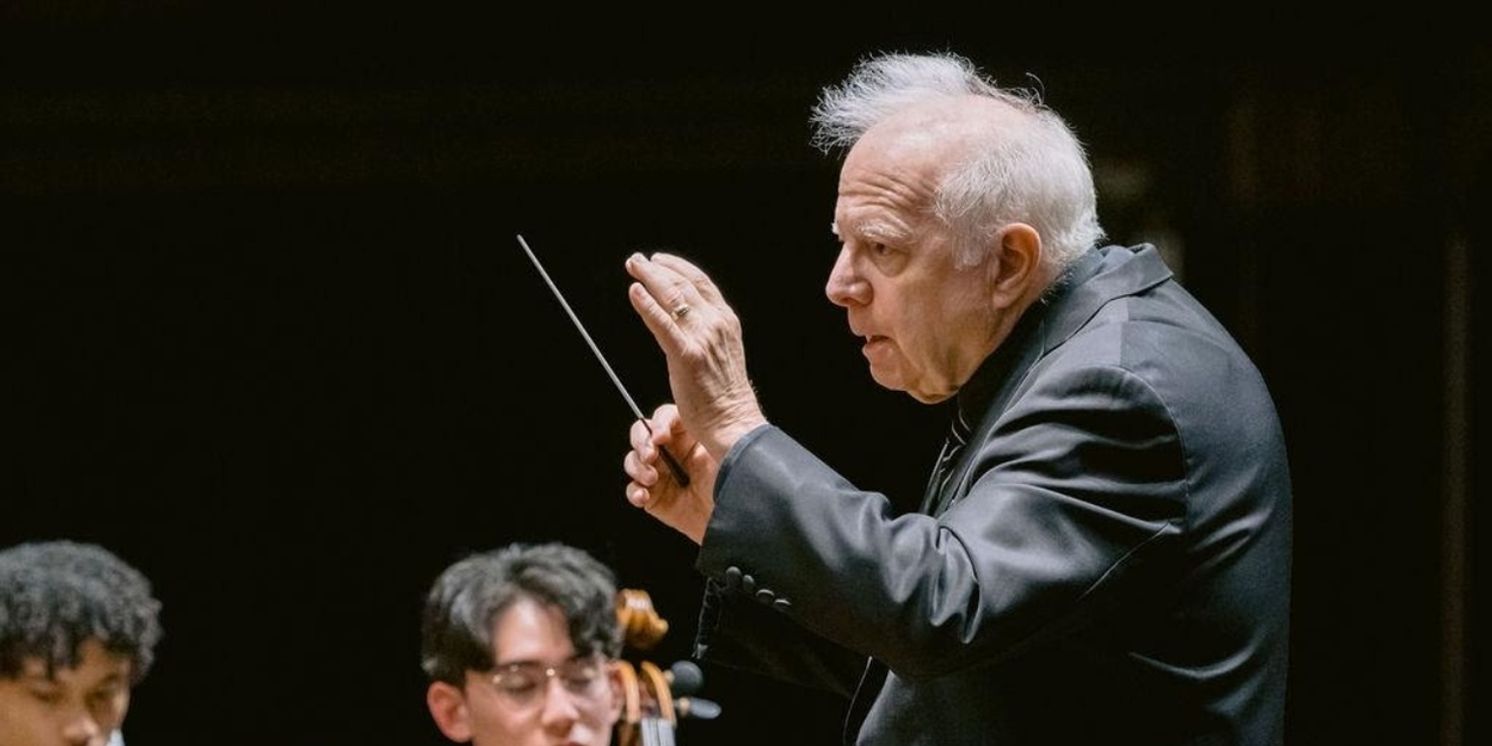 Conductor Leonard Slatkin to Receive CIM’s 2026 Honorary Doctor of Musical Arts Degree  Image
