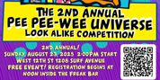 Coney Island USA to Host 2nd Annual Pee-Wee Herman Look Alike Contest Photo
