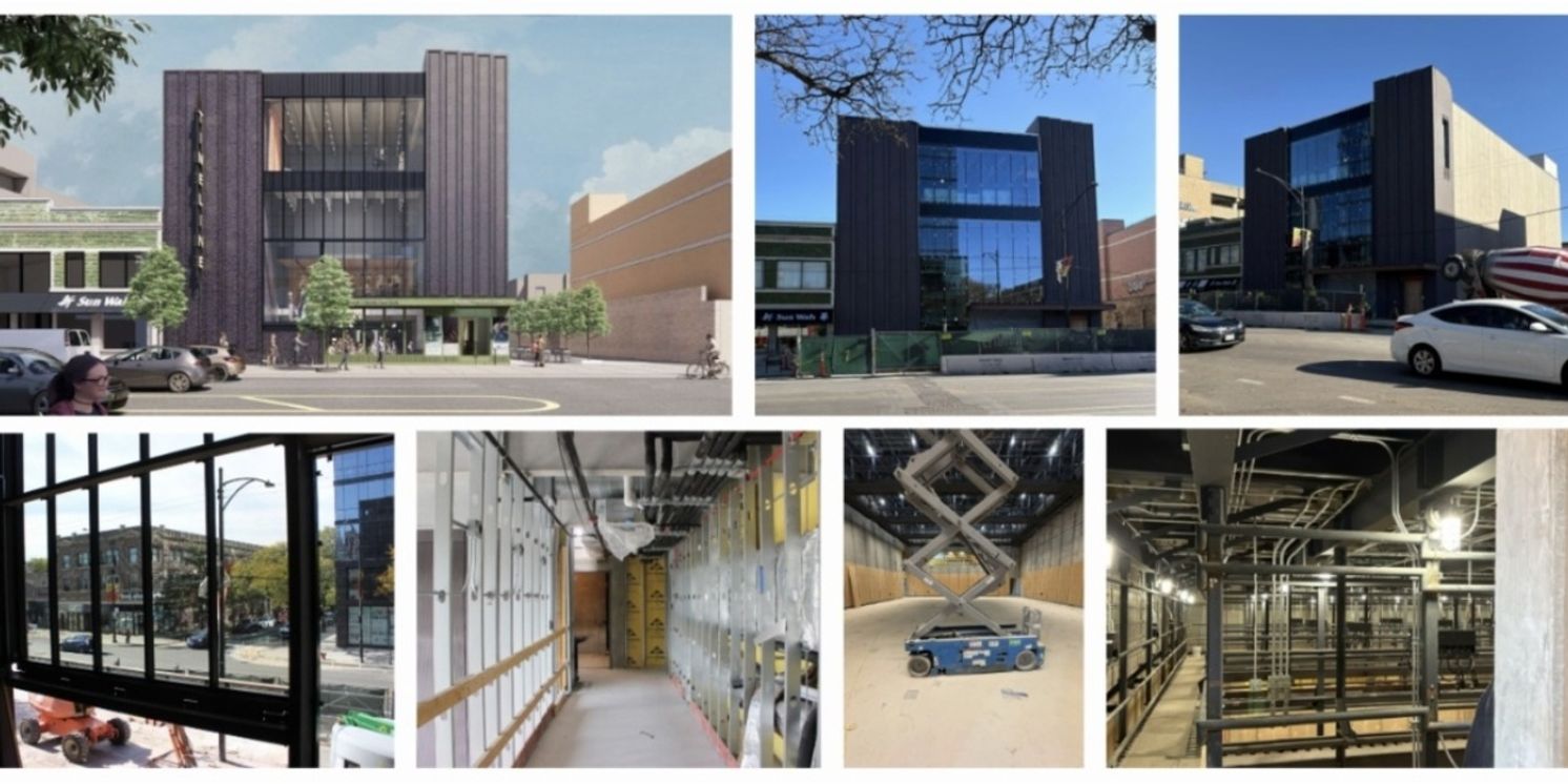 Construction More Than 75% Complete on TimeLine Theatre New Home  Image