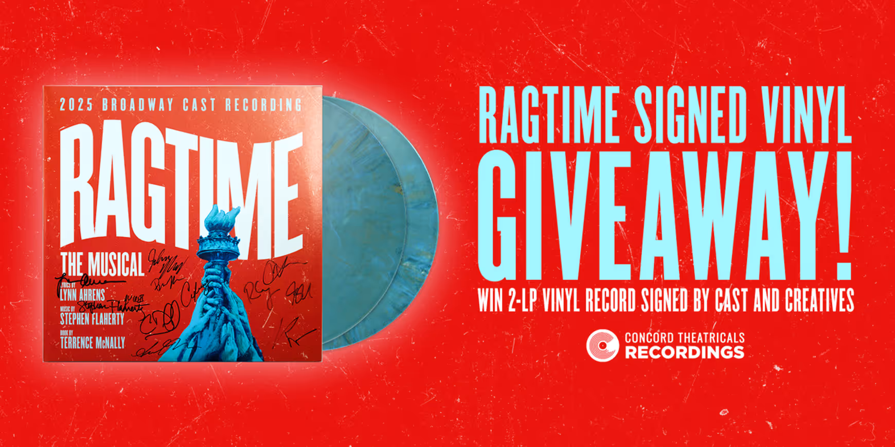 Contest: Enter to Win a RAGTIME Vinyl Signed By the Broadway Cast