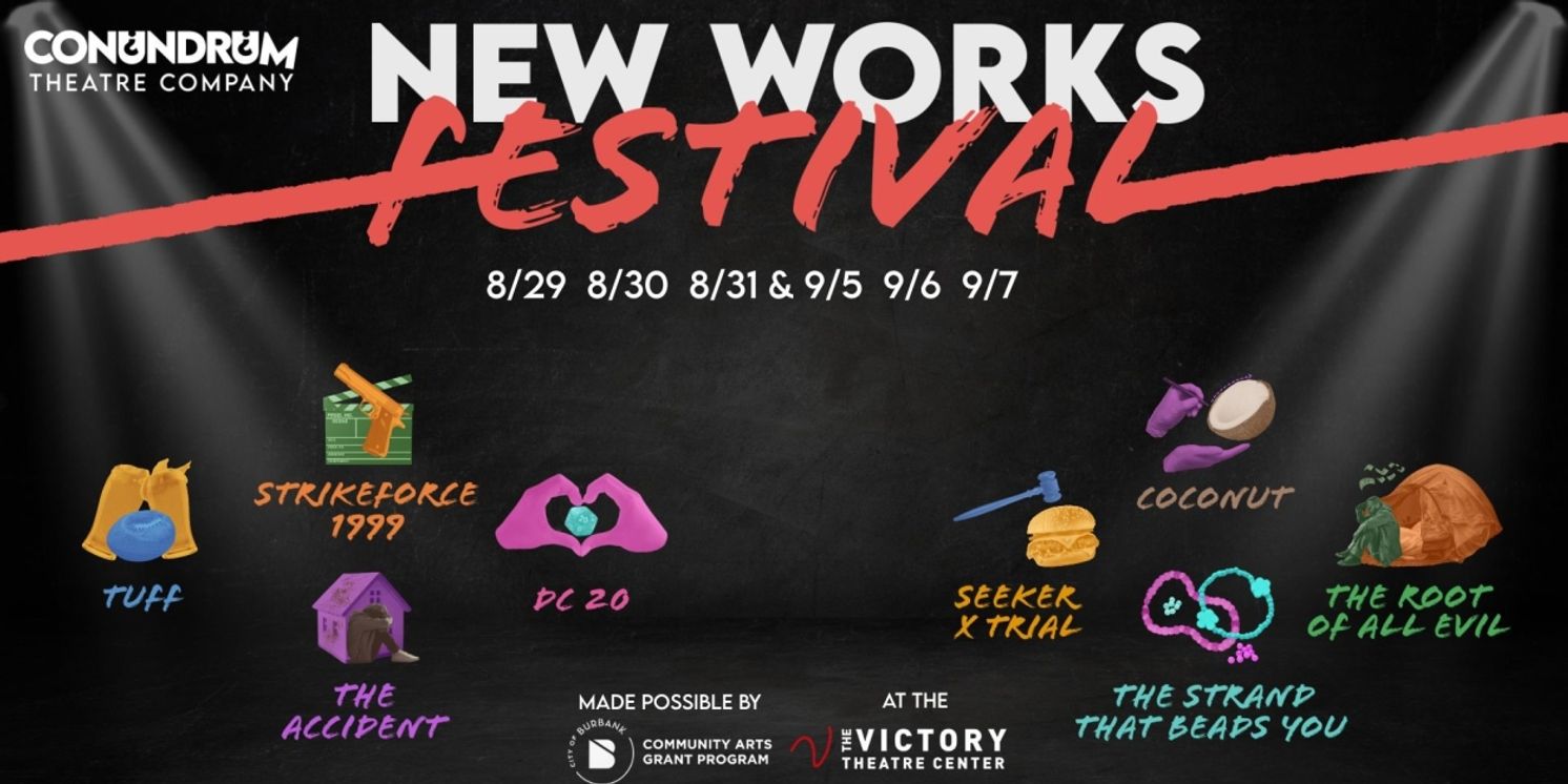 Conundrum Theatre Company To Present New Works Festival  Image