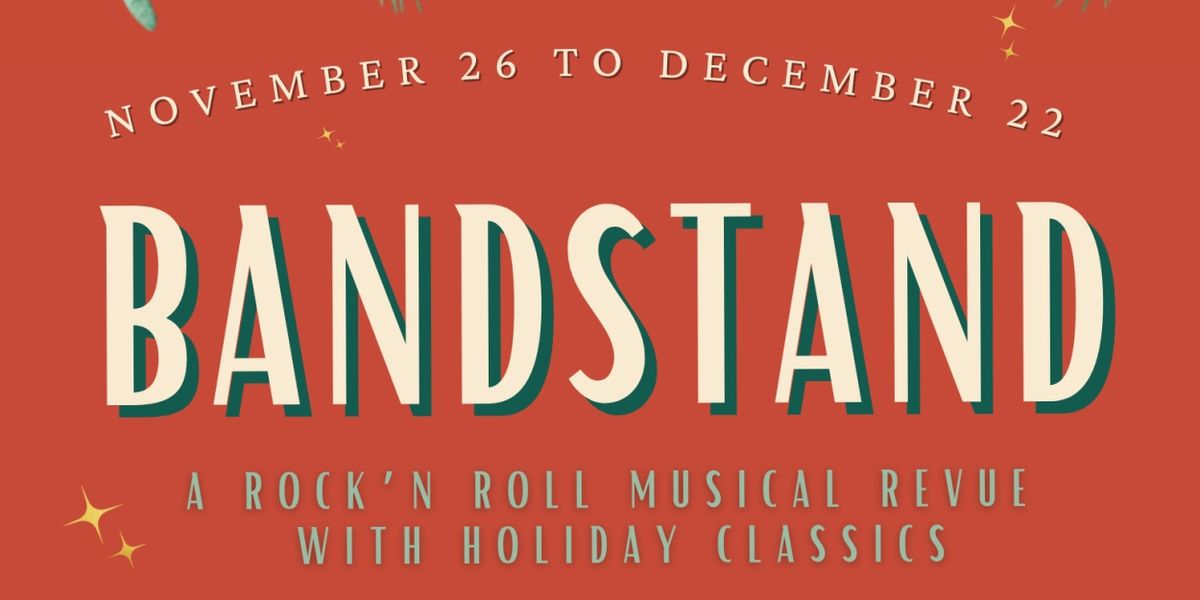 Cotuit Center For The Arts Presents BANDSTAND – The Birth Of Rock 'n Roll With A Holiday Twist
