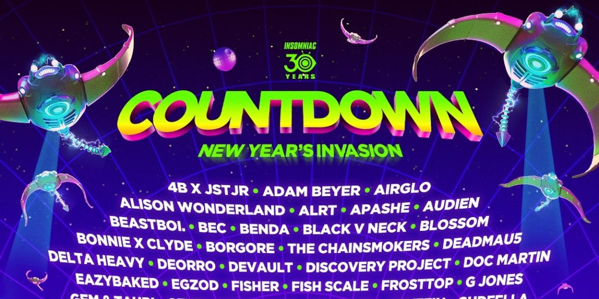 Countdown NYE Unveils 2023 Lineup With Deadmau5, The Chainsmokers, Tiësto, And More