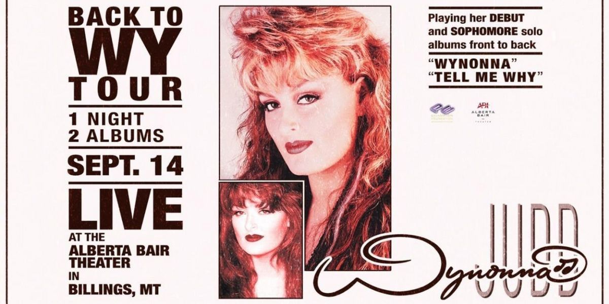 County Legend Wynonna Judd Comes To Alberta Bair Theater