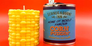 Creative Goods Launches Corn Puddin' Candle for SCHMIGADOON!