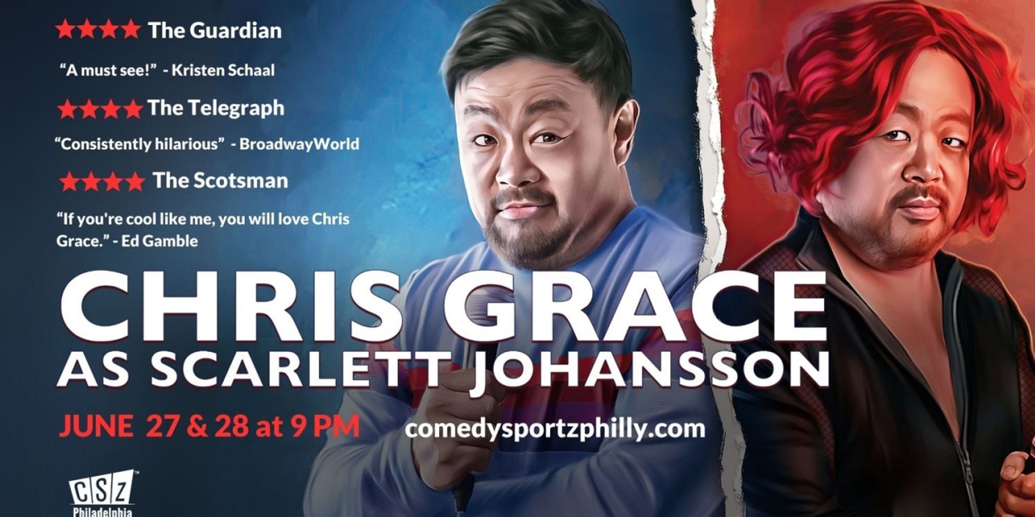Comedian Chris Grace to Bring Two Solo Shows To CSz Philadelphia  Image