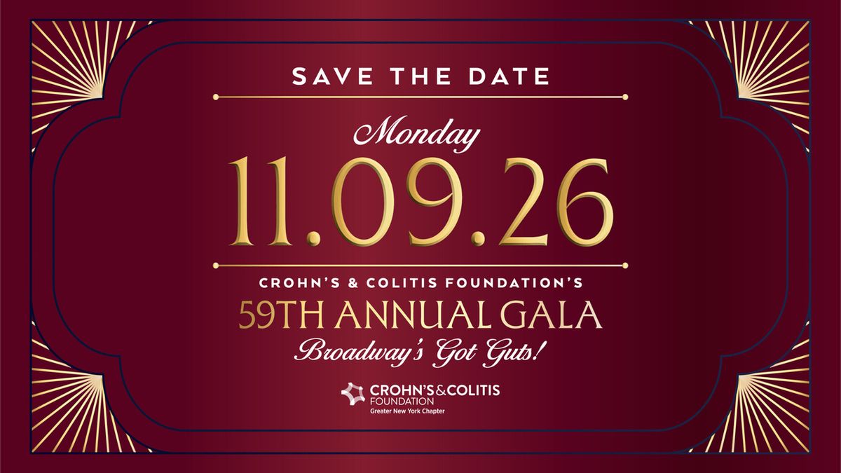 Crohn's & Colitis Foundation to Host 59th Annual BROADWAY'S GOT GUTS! Gala