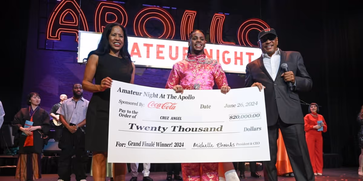 Cruz Angel Wins Amateur Night at The Apollo and $20,000 Prize