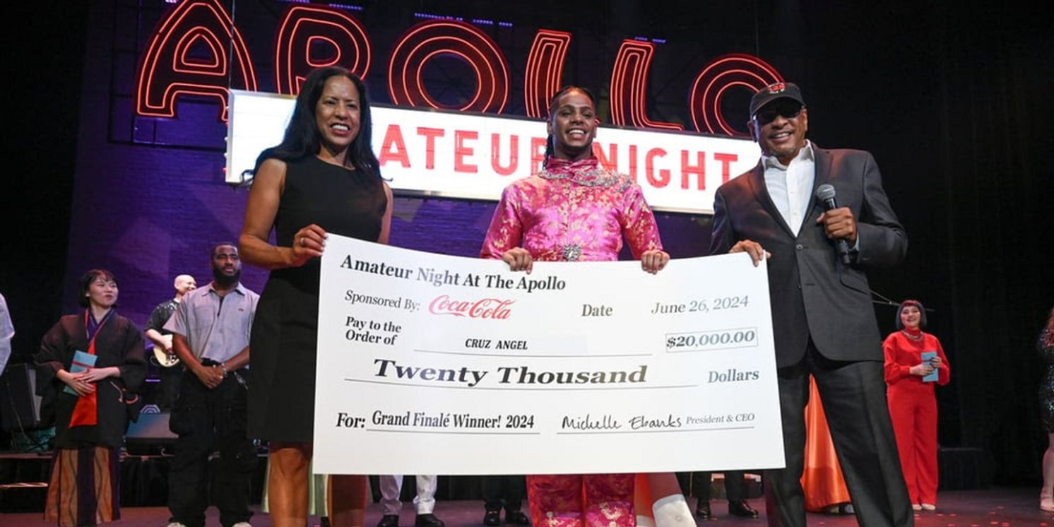 Cruz Angel Wins Amateur Night at The Apollo and $20,000 Prize  Image
