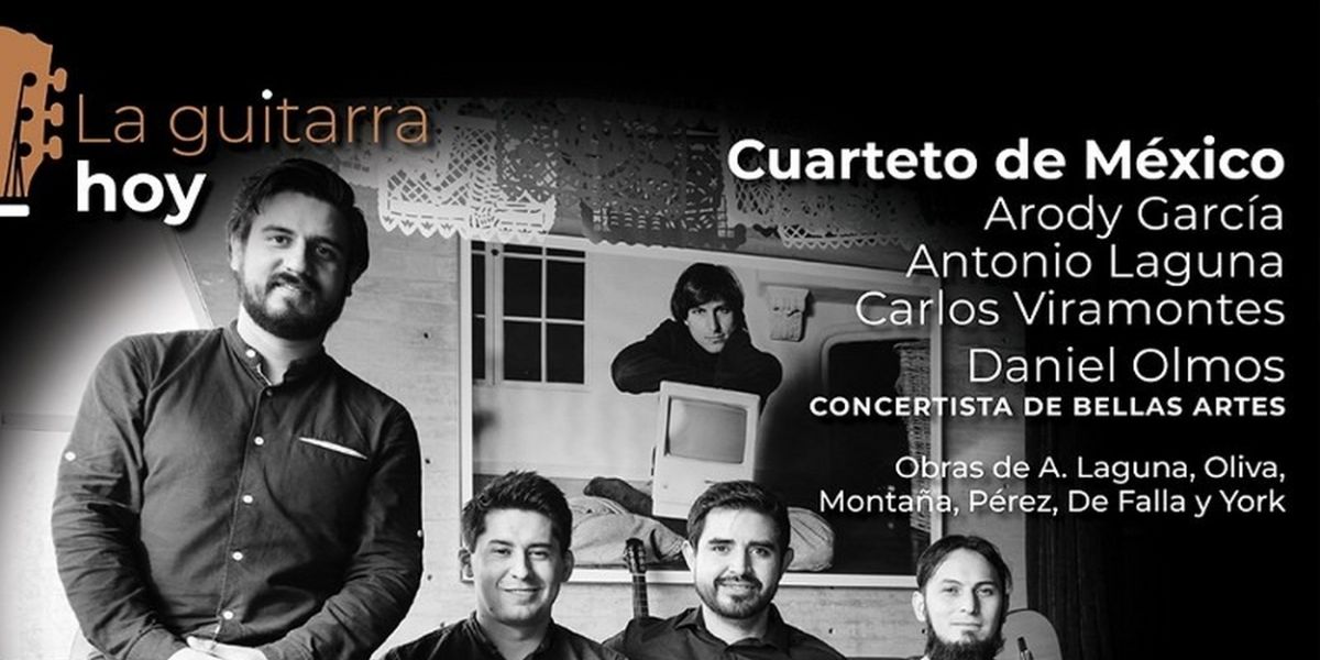 Cuarteto De México Ofrecerá Un Viaje Por Las Sonoridades De La Guitarra