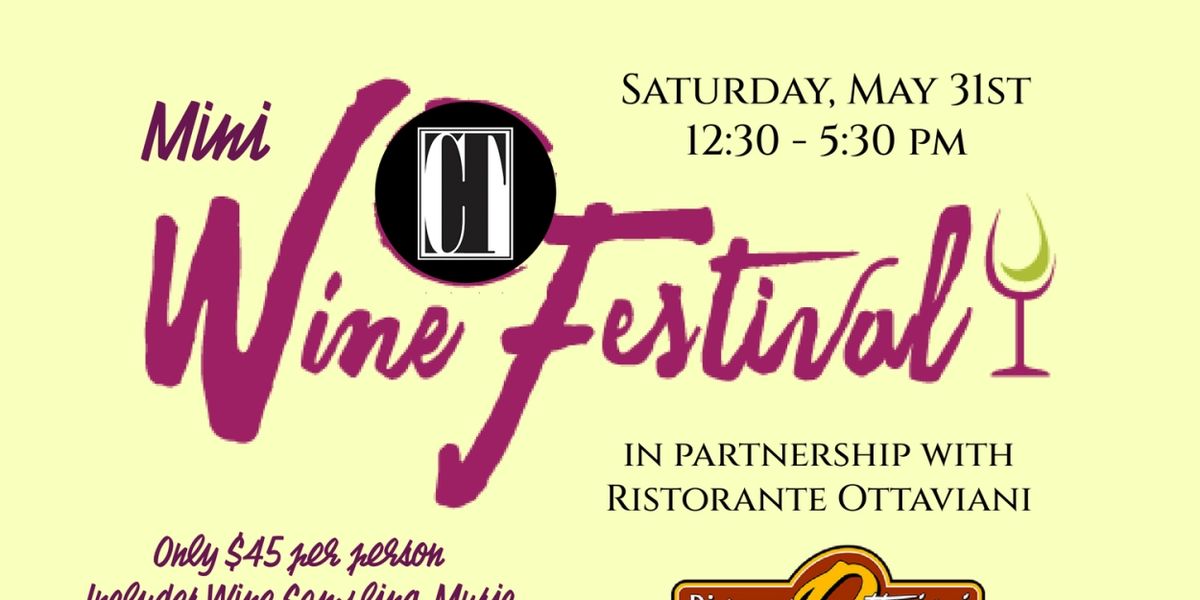 Cumberland Theatre To Host Mini Wine Festival In Partnership With Ristorante Ottaviani
