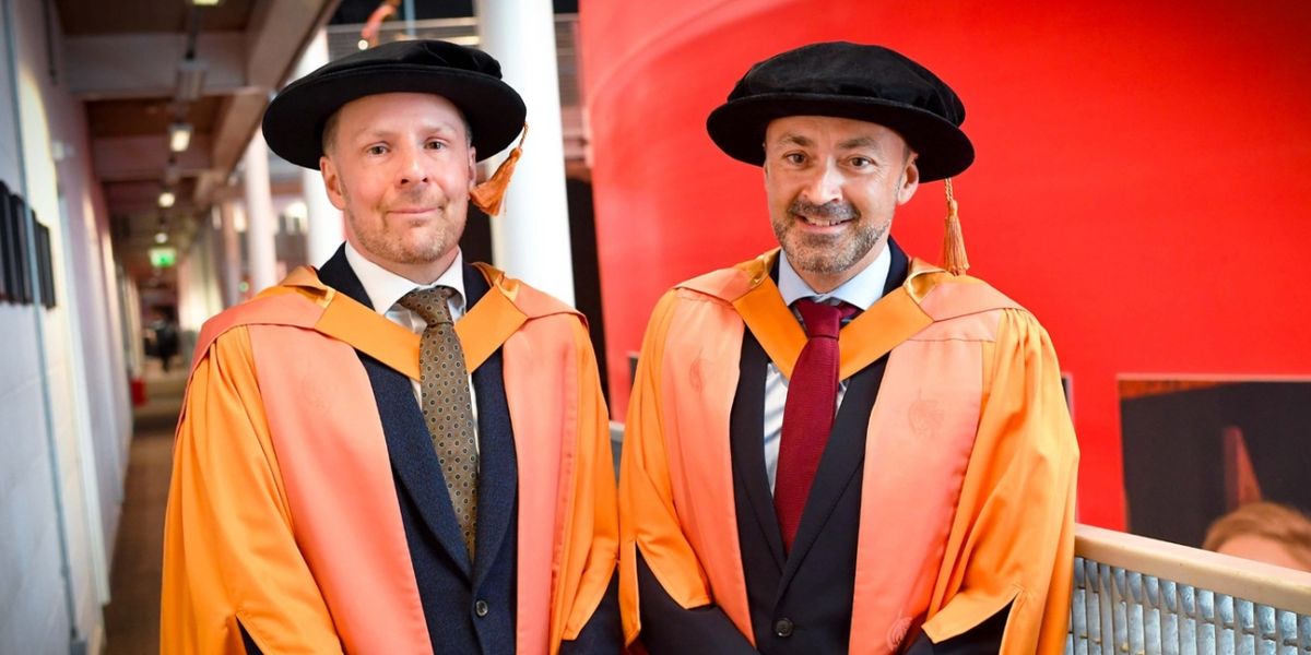 Curve Leaders Awarded Honorary Doctor Of Arts Degrees From De Montfort University