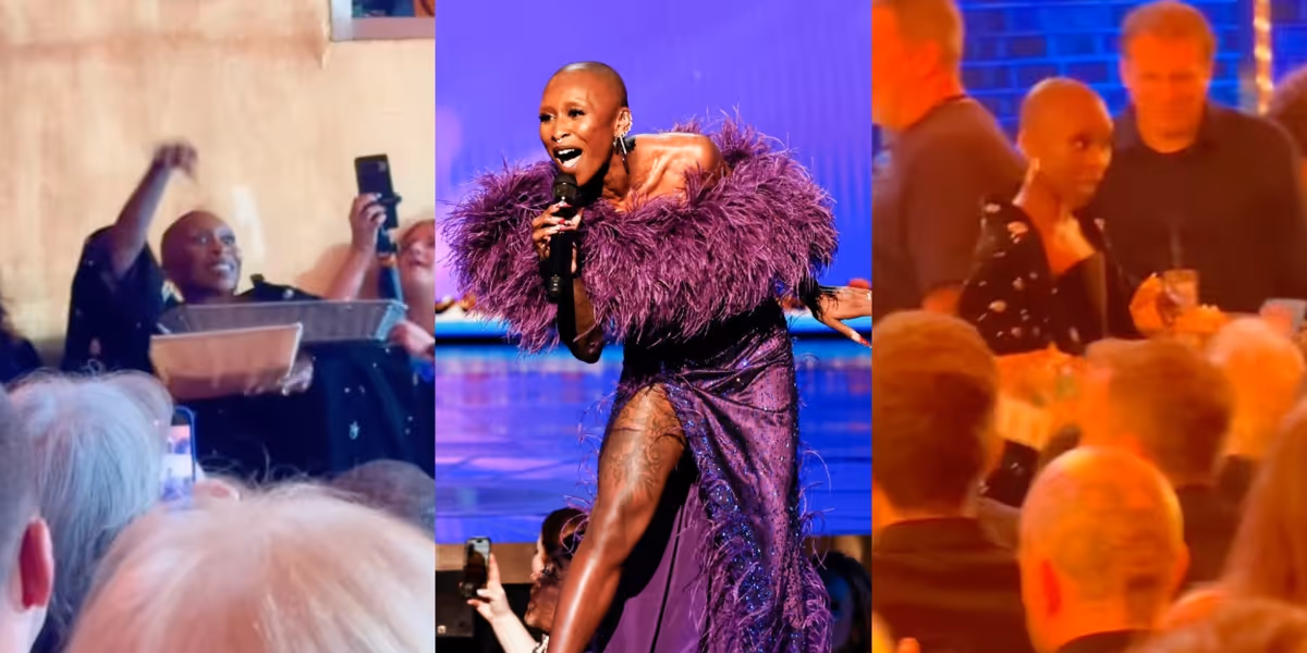 Cynthia Erivo Threw Snacks Into the Tony Awards Audience During Commercial Breaks