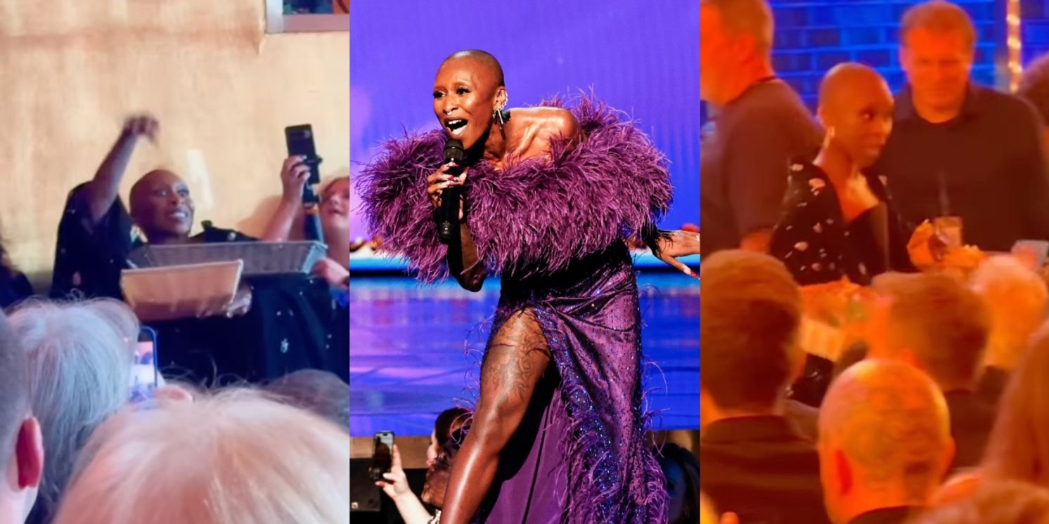 Cynthia Erivo Threw Snacks Into the Tony Awards Audience During Commercial Breaks  Image