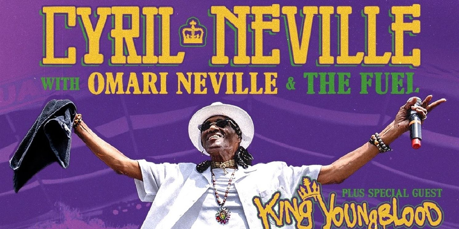 Cyril Neville, Omari Neville & The Fuel, And King Youngblood Team Up For THE SOUL JUNCTION TOUR  Image