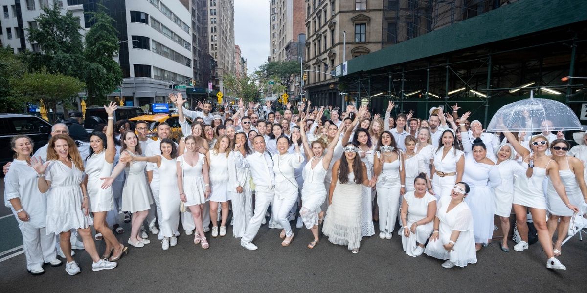 Dîner en Blanc-The Exciting Event in Union Square