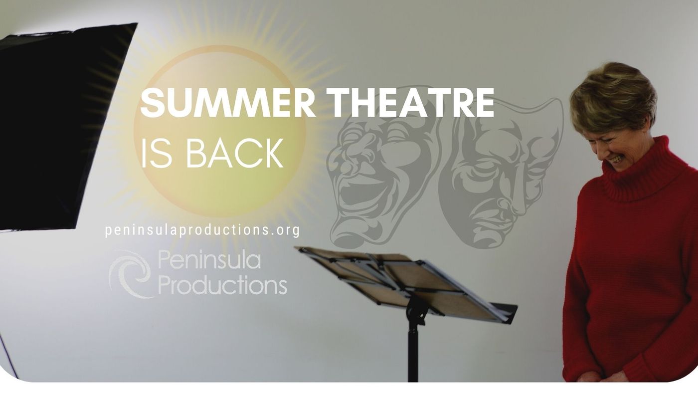Live Theatre Returns to Peninsula Productions This Month  Image
