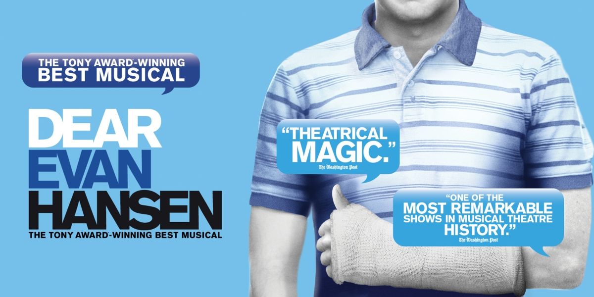 DEAR EVAN HANSEN Comes To Miller Auditorium This November