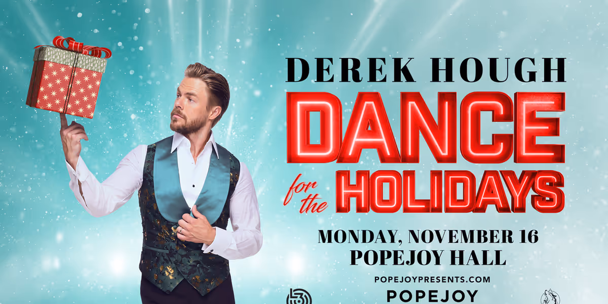 DEREK HOUGH DANCE FOR THE HOLIDAYS Tour to Make Multi-City Debut This Fall