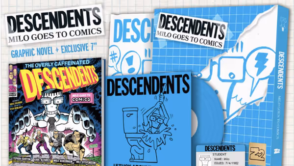 DESCENDENTS: MILO GOES TO COMICS Graphic Novel to Launch via Z2