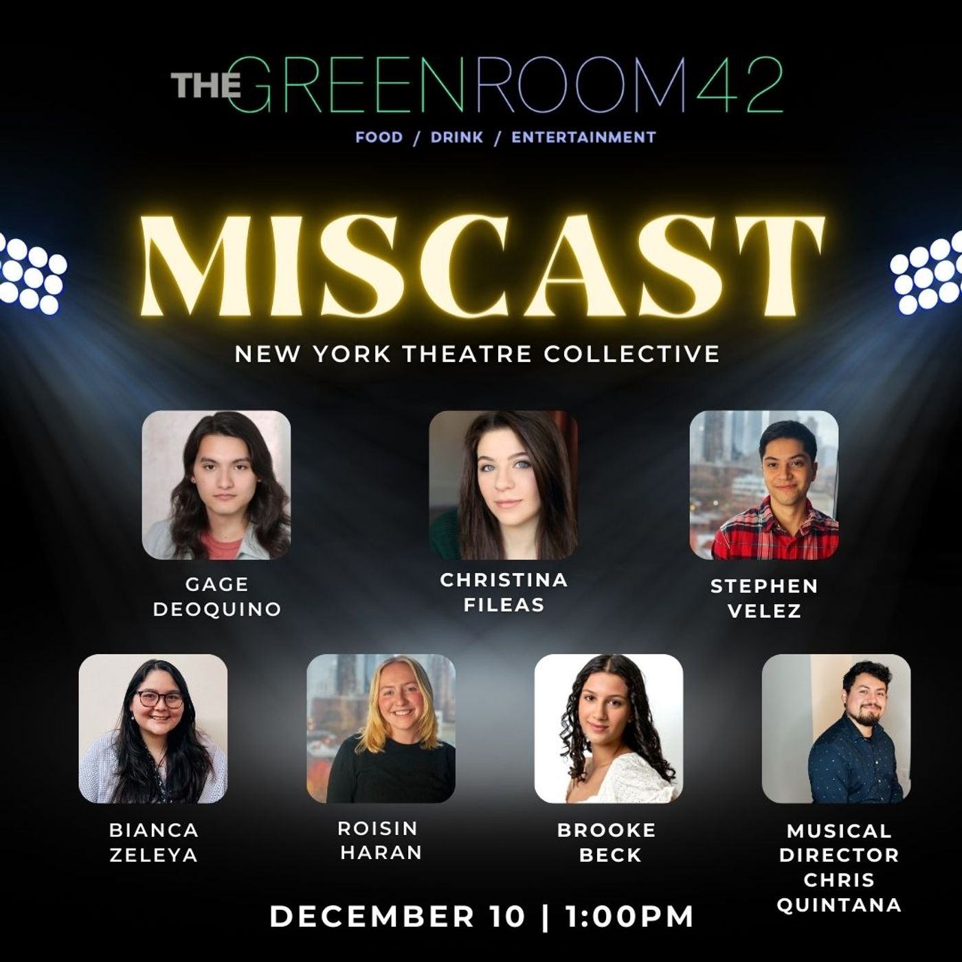 New York Theatre Collective Will Present MISCAST At The Green Room 42  Image