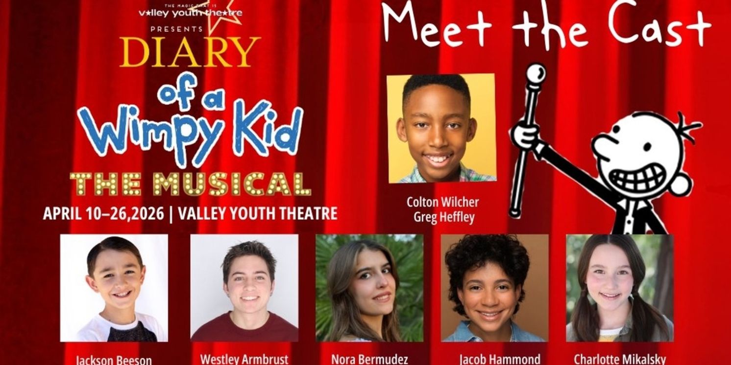 DIARY OF A WIMPY KID Will Come to Valley Youth Theatre  Image