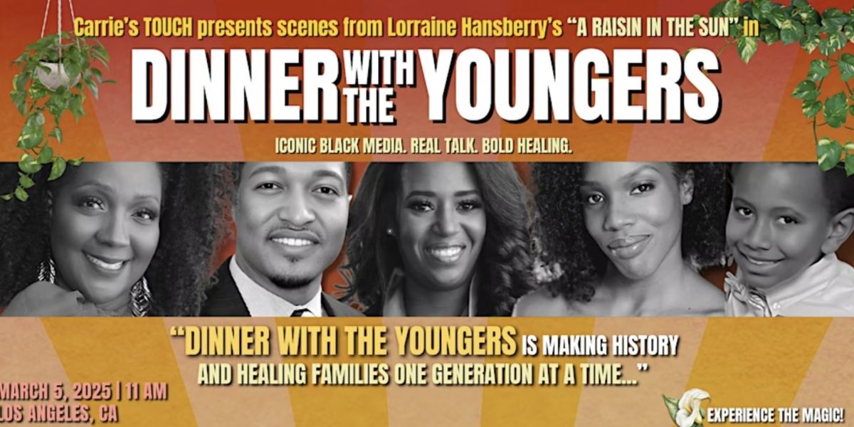 DINNER WITH THE YOUNGERS to be Presented by Carrie's TOUCH