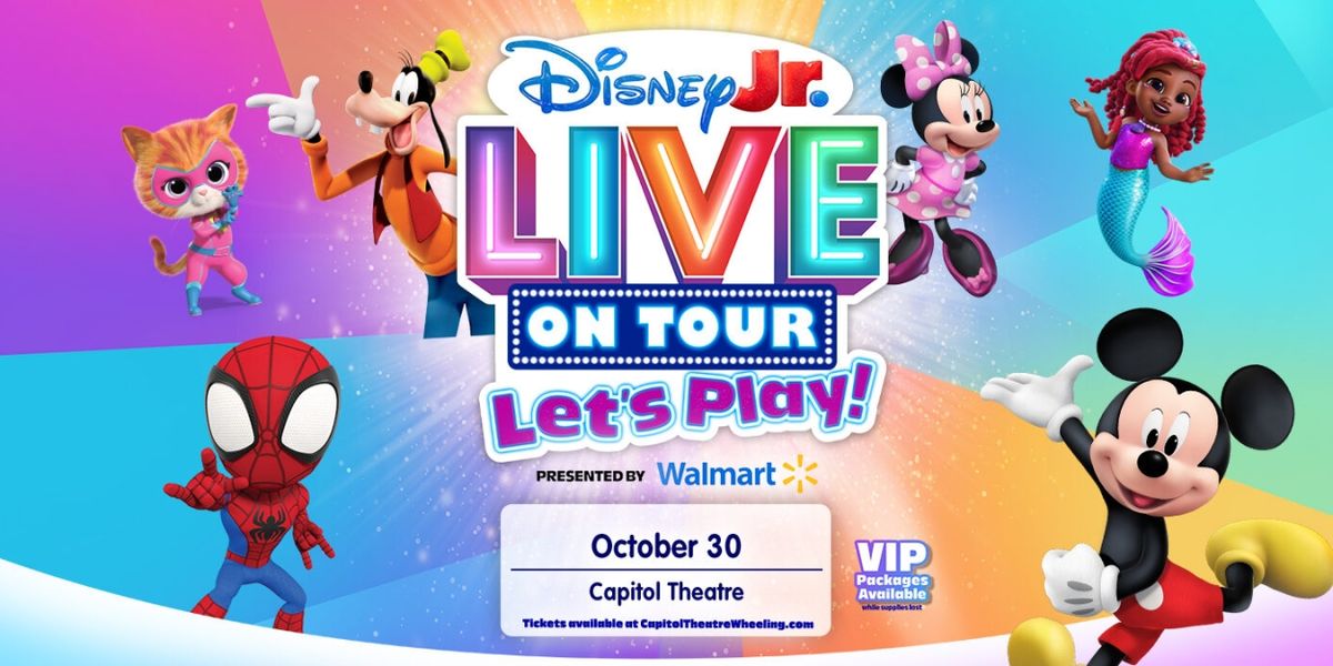 DISNEY JR. LOVE ON TOUR: LET'S PLAY Comes to the Capitol Theatre