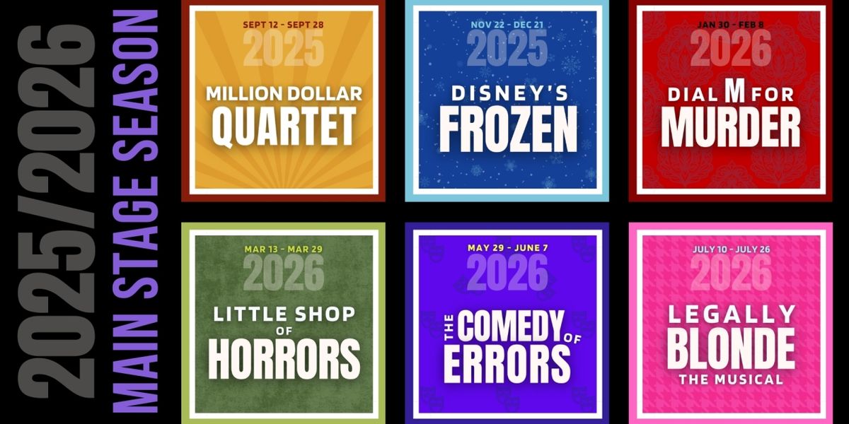 DISNEY’S FROZEN and More Set for Duluth Playhouse 2025-26 Season