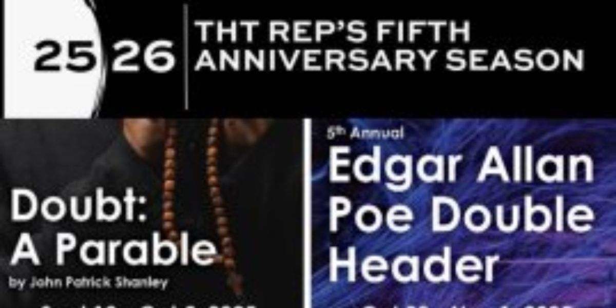 DOUBT And More Set for The Hanover Theatre Repertory's Fifth Anniversary Season