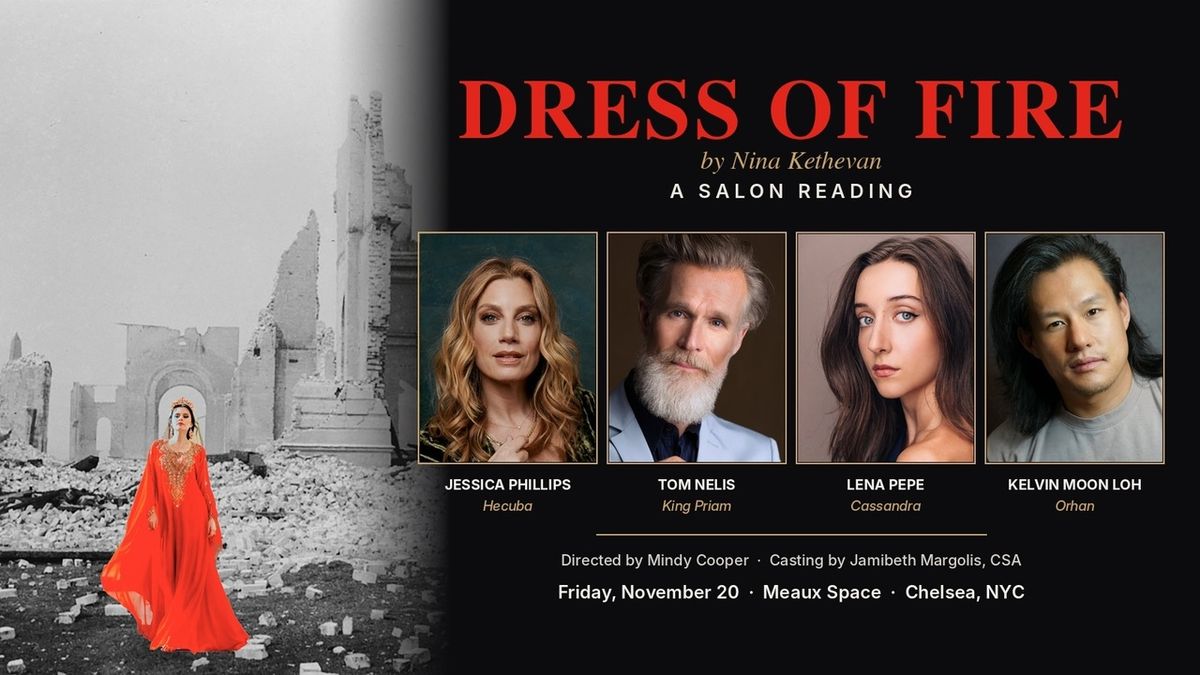 Jessica Phillips, Kelvin Moon Loh and More to Star in DRESS OF FIRE Presentations