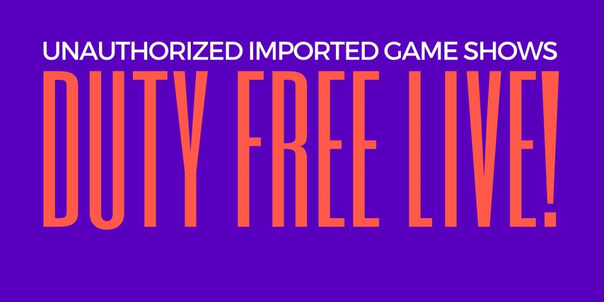 DUTY FREE LIVE! to Return For Season 2 at Caveat This Week