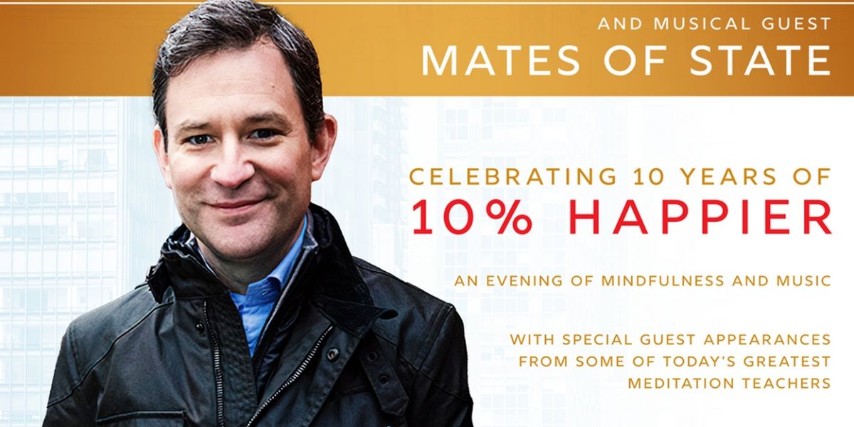 Dan Harris Brings An Evening of Mindfulness + Music to Symphony Space