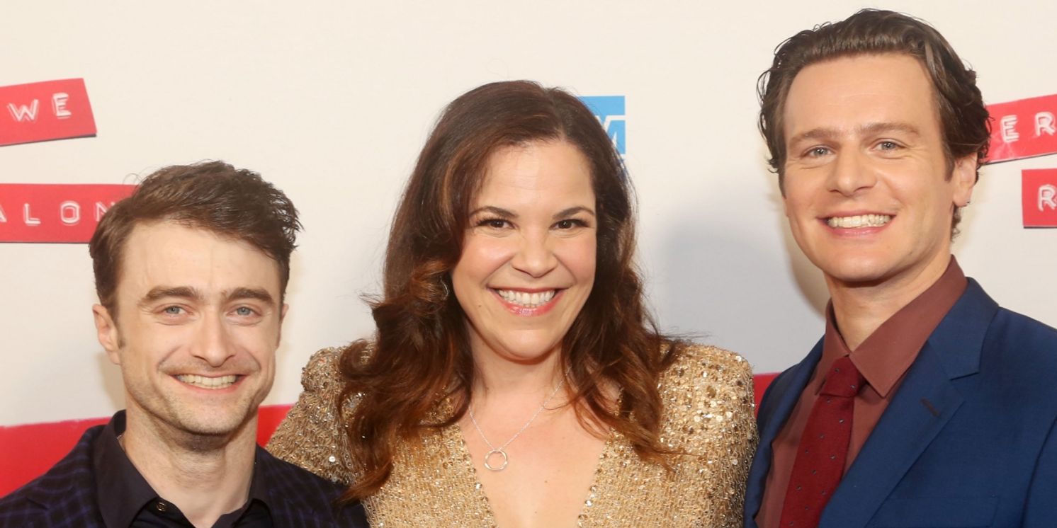 Daniel Radcliffe, Jonathan Groff & Lindsay Mendez to Talk MERRILY WE ROLL ALONG on COLBERT & TODAY This Week  Image