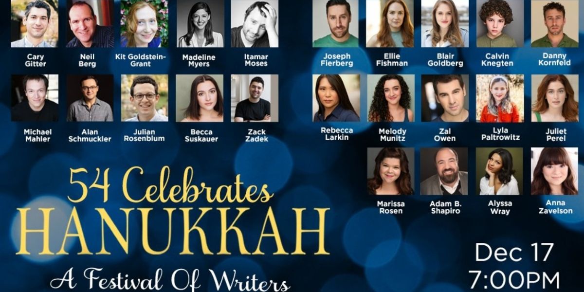Danny Kornfeld, Anna Zavelson & More Will Celebrate Hanukkah at 54 Below