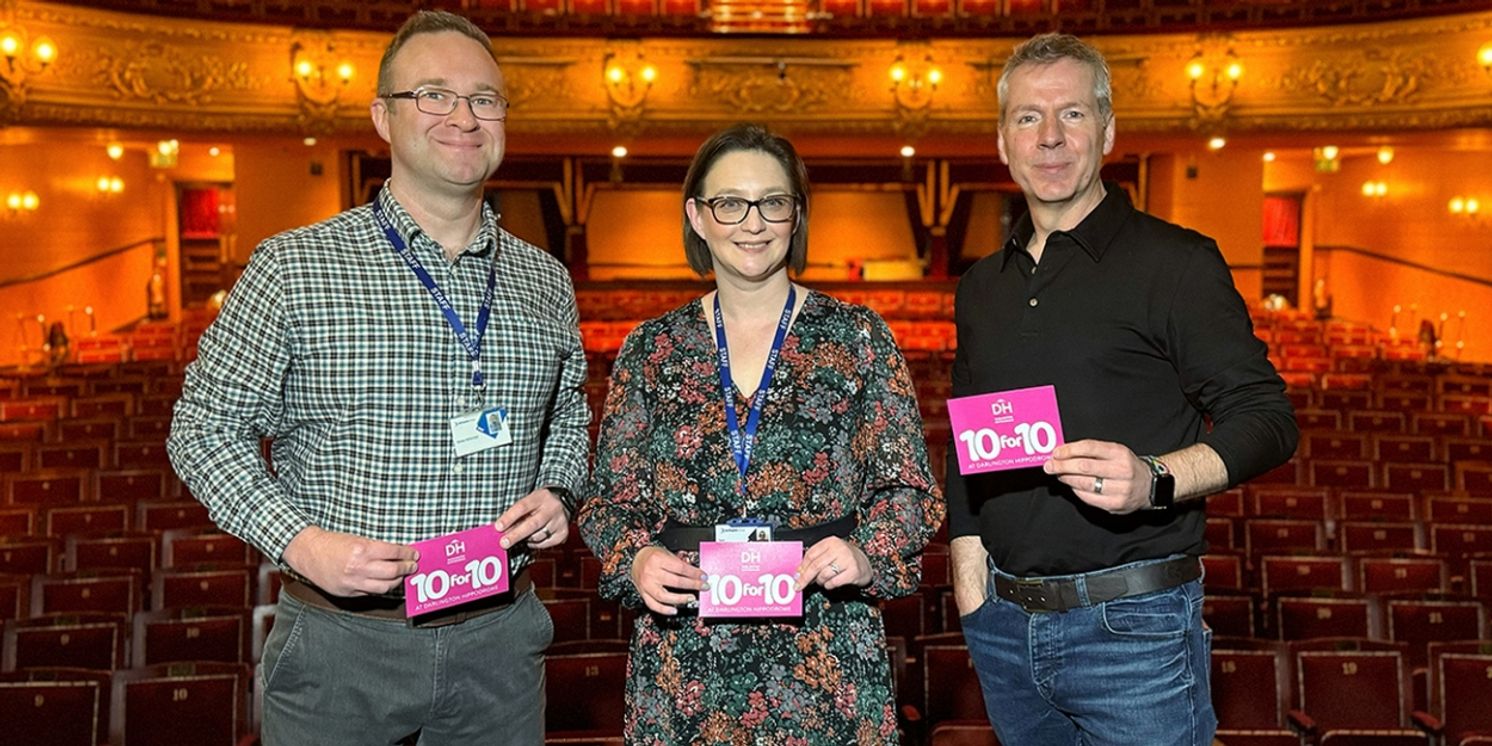 Darlington College Signs Up As 10 For 10 Partner With Darlington Hippodrome  Image