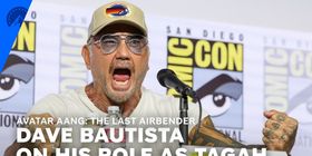 Dave Bautista Says Playing Tagah on AVATAR AANG Tapped Into His Social Anxiety