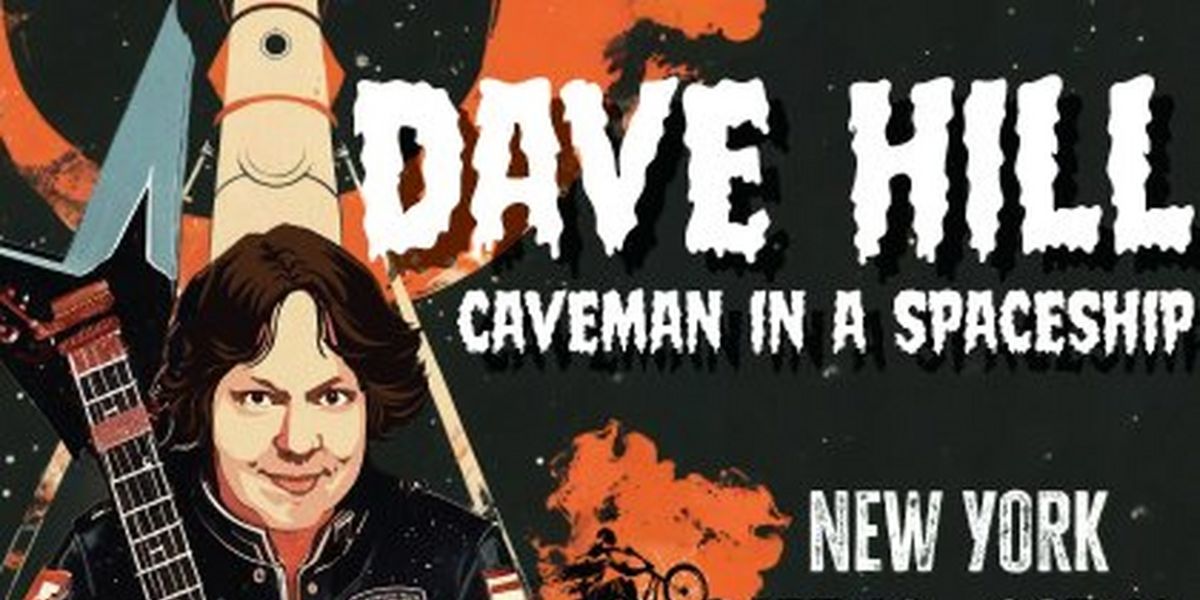 Dave Hill: CAVEMAN IN A SPACESHIP Will Open Off-Broadway Next Month