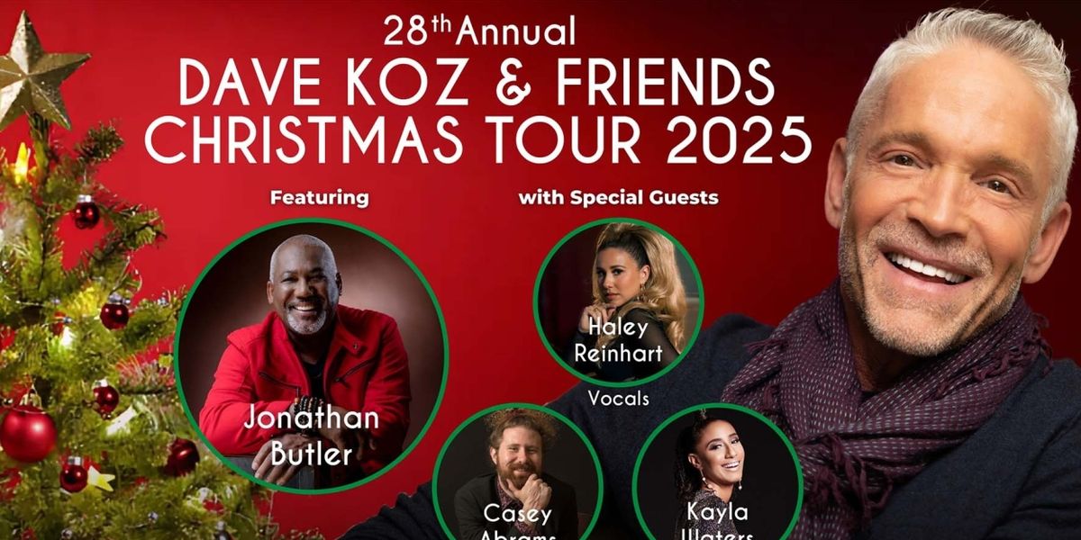 Dave Koz and Friends Christmas Tour Comes to Palace Theatre