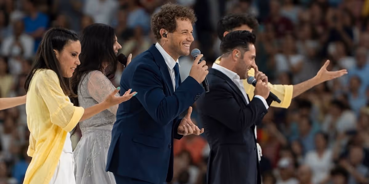 David Bustamante, Diana Navarro y Daniel Diges ponen voz a la visita del papa en el Bernabéu
