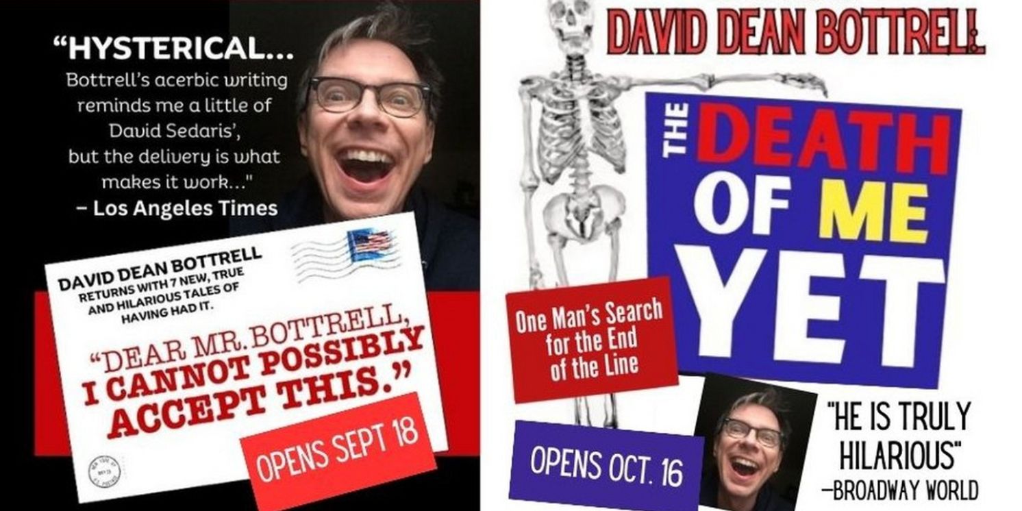 David Dean Bottrell Presents Two Hilarious and Heartfelt Solo Shows at NYC's Pangea  Image